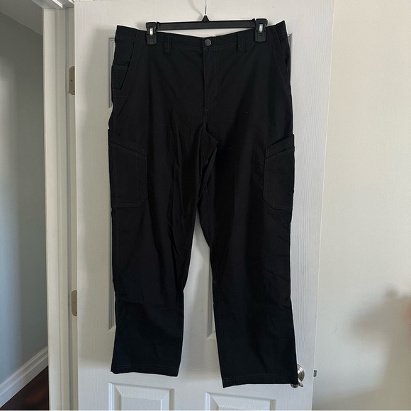 Size XL Men’s C56418 Carhartt Ripstop Rugged Flex Straight Leg Cargo Scrub Pants - Picture 3 of 8